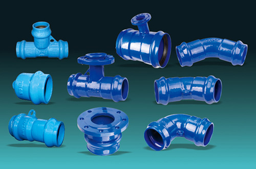 Ductile Iron Pipe Fittings For PVC Pipe